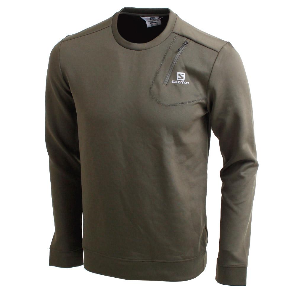 SALOMON ECHO M Philippines - Men's Pullover - Olive | 745319-AFY